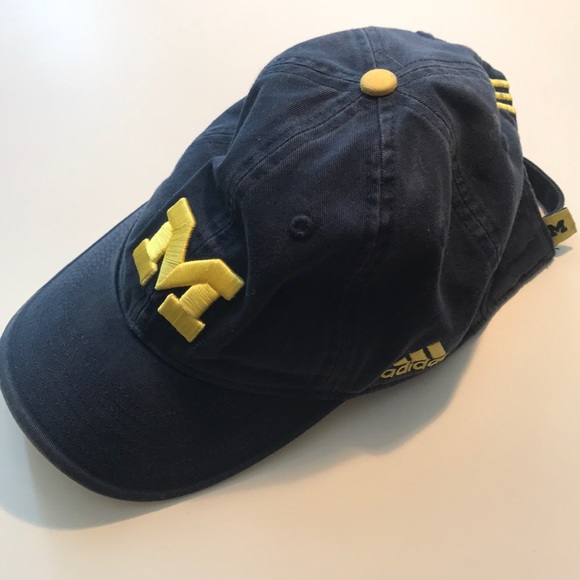 Blue Adidas Michigan Hat 